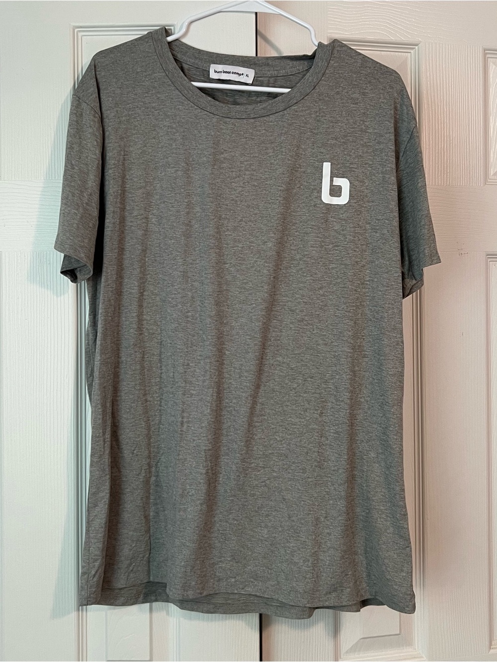 Burn Boot Camp Women's Gray Logo Crewneck Tee